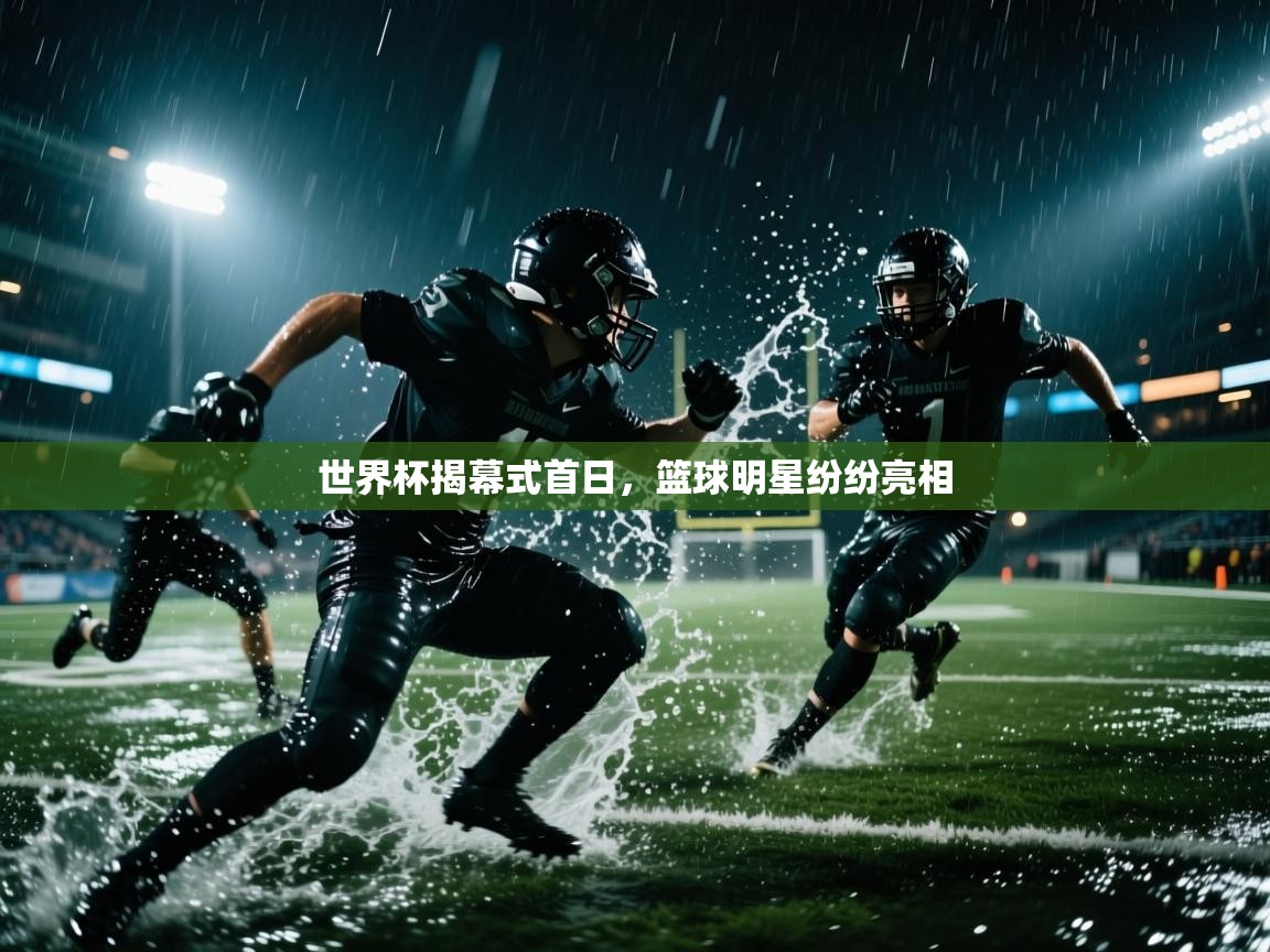 世界杯揭幕式首日,篮球明星纷纷亮相 第2张